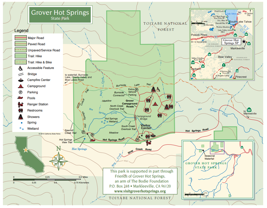 Grover Hot Springs Map 5