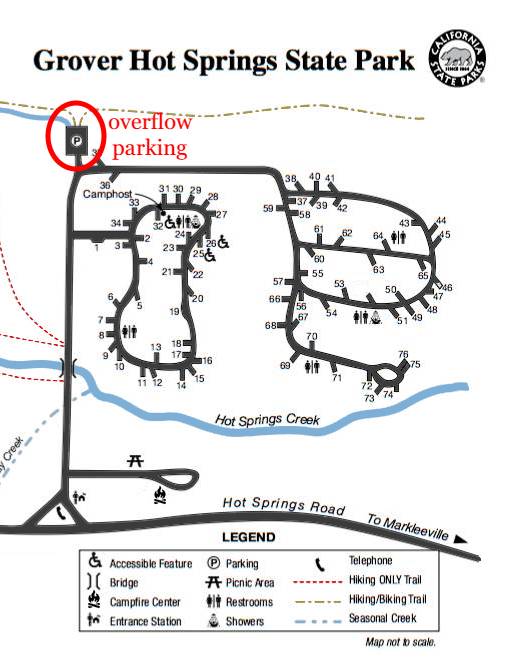 Overflow Parking Lot Location