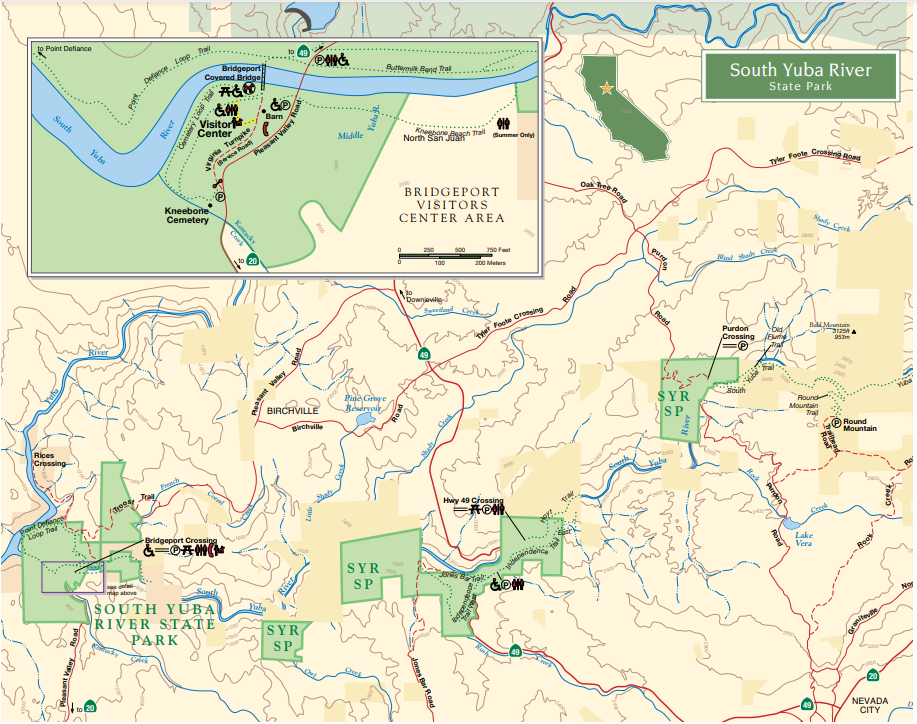 South Yuba River State Park Map