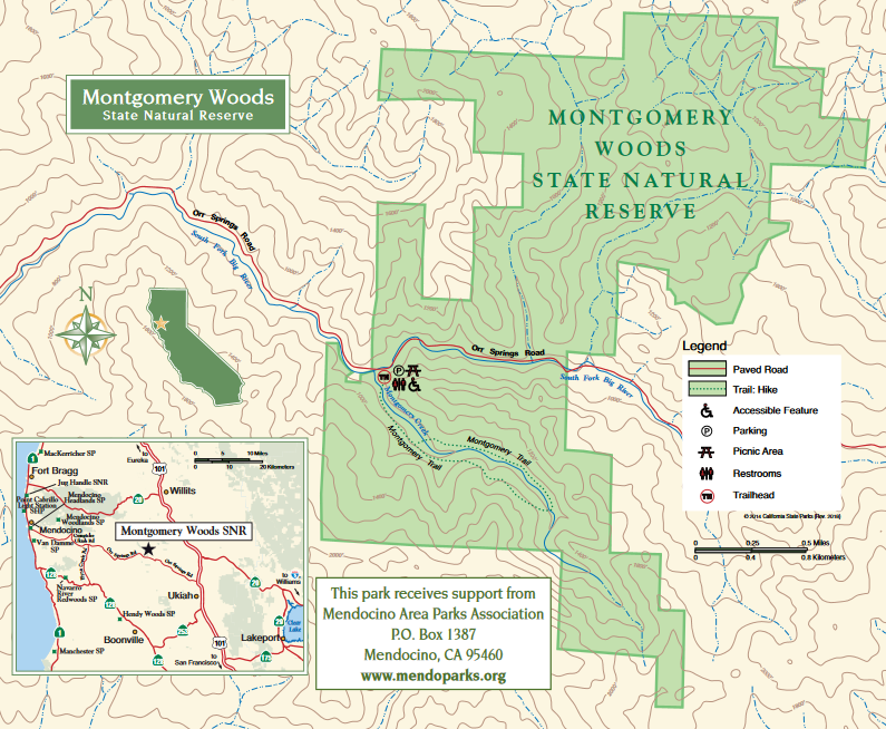 MontgomeryWoods map