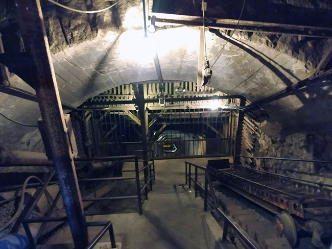 Empire Mine shaft